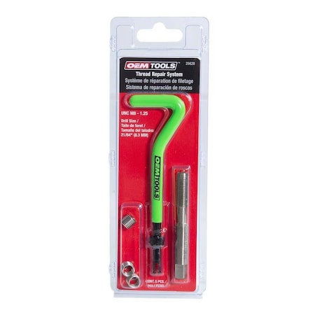 Great Neck THREAD REPAIR KIT M8-1.25 25628